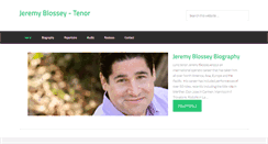 Desktop Screenshot of jeremyblossey.com