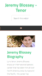 Mobile Screenshot of jeremyblossey.com